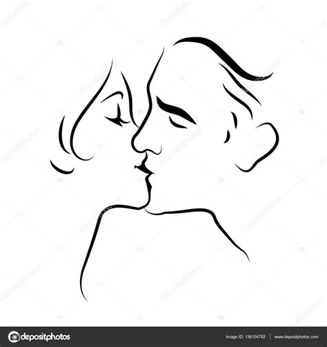 Desenho De Pessoas Se Beijando Desenho De Pessoas Se Beijando ~ Imagens