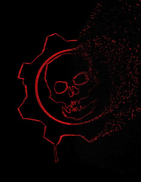 Note 9 Picsart Tried Drawing The Crimson Omen Gearsofwar