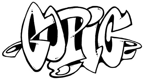 Make these graffiti coloring pages fun and beautiful with your creative touch. Graffiti Coloring Pages | Free download on ClipArtMag
