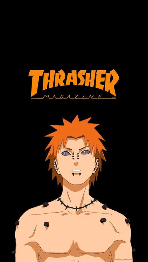 Pain Naruto Akatsuki Thrasher Anime Naruto Naruto Fan Art Naruto