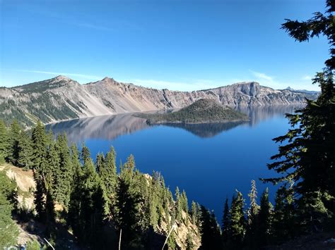 Expose Nature Just Another Simple Shot Of Crater Lake In Oregon Oc