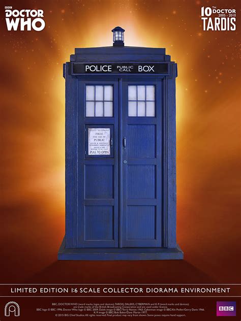 Doctor Who One Sixth 10th Doctor Tardis
