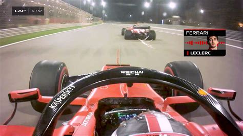 Watch Ferrari S Charles Leclerc Onboard From The Formation Lap Through