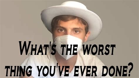10 People Tell Us The Worst Thing Theyve Ever Done Youtube