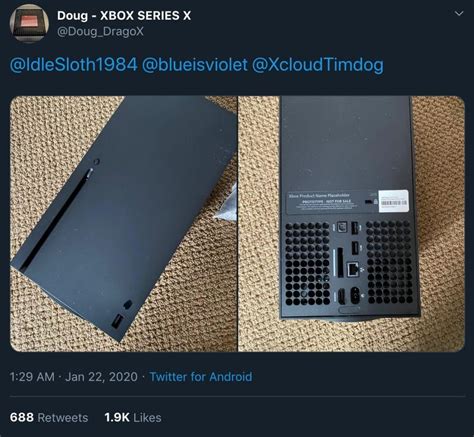 Xbox Series X Prototype Images Leak And Its A Big Black Box
