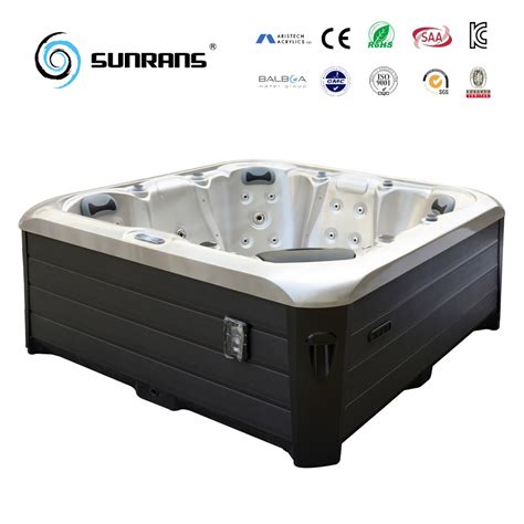 China 2017 Sunrans New Design Good Quality Balboa Acrylic Spa Hot Tub Jacuzzi China Spa Hot Tub
