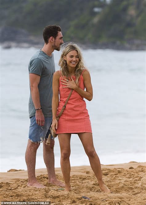 sam frost back on set at home and away after controversial vaccine stance daily mail online