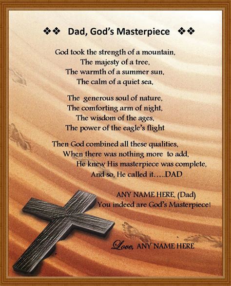 Christian Father Day Poems