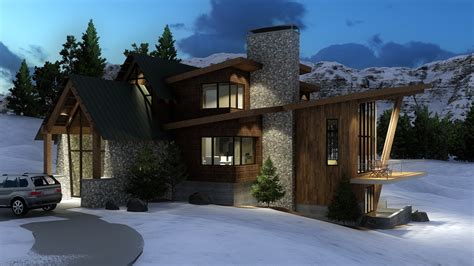 Mountain Modern Architecture Design Architecture