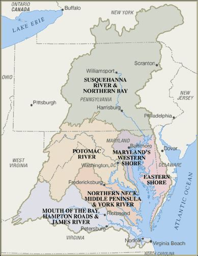 Chesapeake Bay Watersheds Chesapeake Shenandoah Valley Virginia