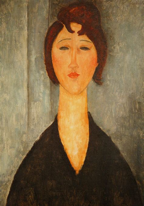 Archivoportrait Of A Young Woman Amedeo Modigliani 1918 New Orleans