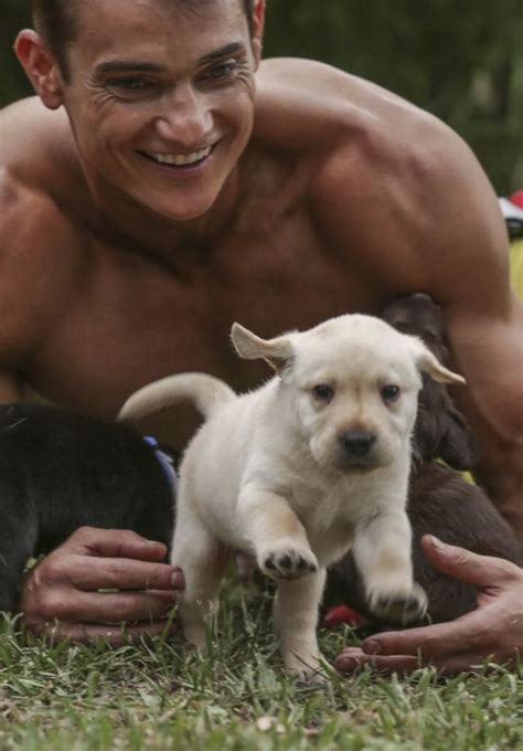 Smokin’ Hot Firemen Are Posing With Pups But It S For Charity So It S Totally Cool To Stare