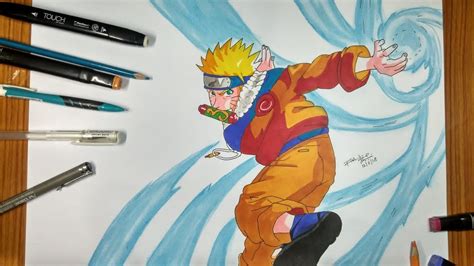 Drawing Naruto Rasengan Naruto Youtube