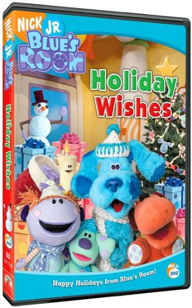 Blues Clues Blues Room Holiday Wishes 97368773844 Dvd Barnes