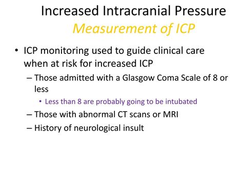 Ppt Intracranial Pressure Powerpoint Presentation Free Download Id