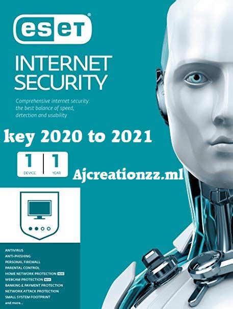 Eset Internet Security Antivirus License Key Valid Up To 2024