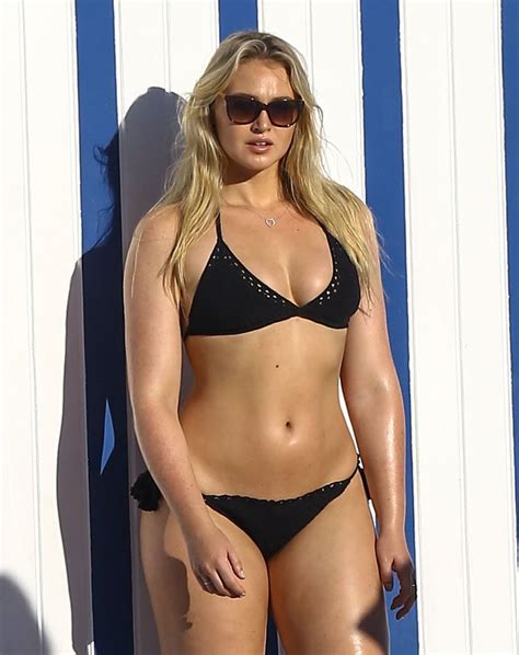 Iskra Lawrence In A Bikini On The Beach In Miami July Popsugar