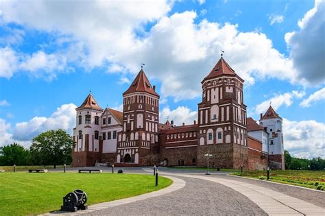 Premium Photo Mir Castle In Minsk Region Historical Heritage Of
