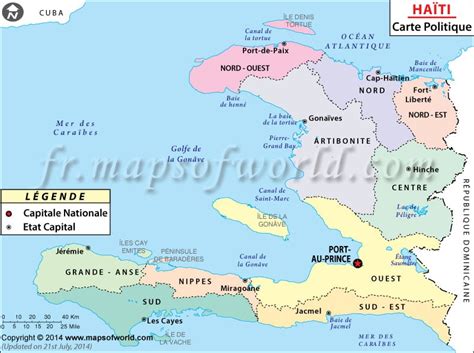 Haïti Carte
