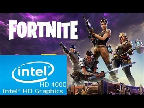 Epic games has decided to make fortnite: Fortnite V.3.0.0 PATCH TEST | Intel HD 4000 | Core i3 ...