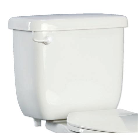 35 Gpf Toilet Tank In White With Left Hand Trip Lever Proflo