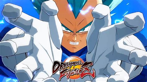 Dragon Ball Fighterz Super Saiyan Blue Vegeta Trailer 1080p Hd