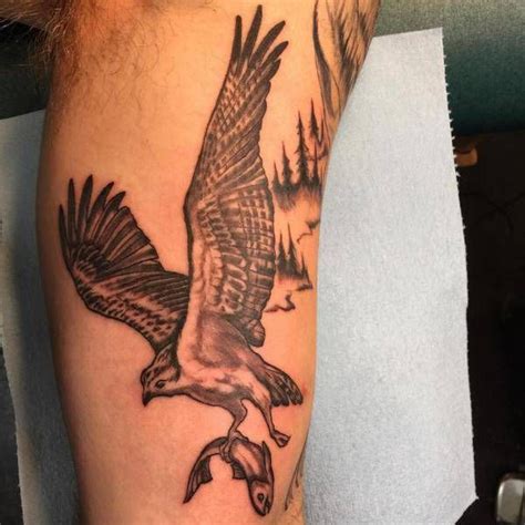 Flying Hawk Tattoo Design Hawk Tattoo Tattoo Designs Tattoos