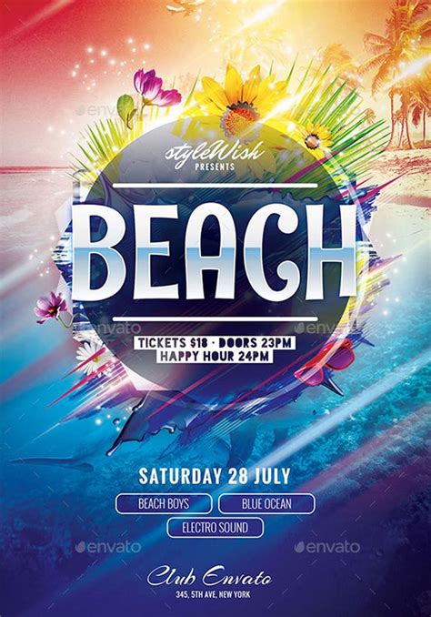 beach party flyer template psd ai and indesign format graphic cloud my xxx hot girl