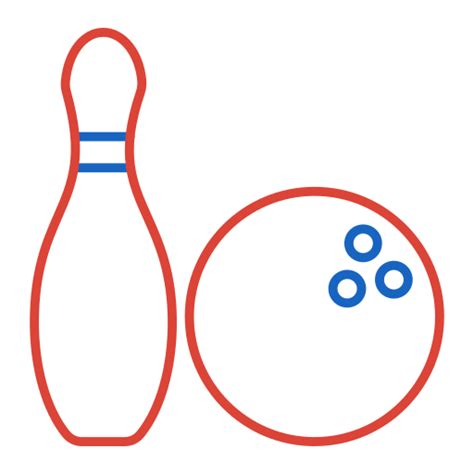 Bowling Generic Color Outline Icon