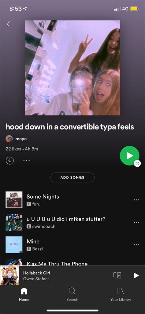 Spotify Playlist Ideas Music Lyrics Songs Song Playlist Good Vibe Songs