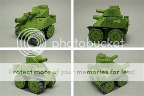 Papermau Ww2`s Tank M3 Lee Paper Model In Sd Style By Commufa