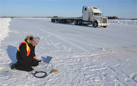Article and images by sherry ott originally appeared in ottsworld. How satellite radar is making Canada's northern winter roads safer | Canadian Geographic