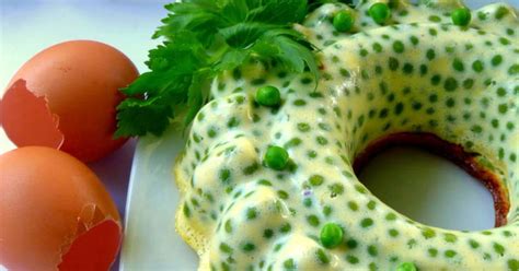 Flan de la princesse au petit pois