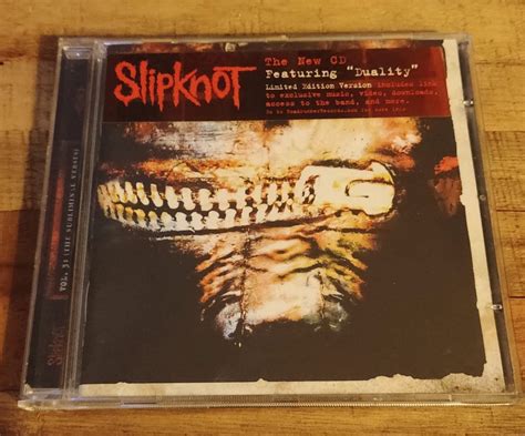 Slipknot Vol The Subliminal Verses Kaufen Auf Ricardo