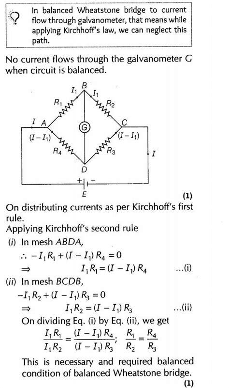 Important Questions For Class Physics Cbse Kirchhoffs Laws And Electric Devices Q Page