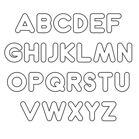 Free Stencil Letters To Print And Cut Out Free Printable Letter