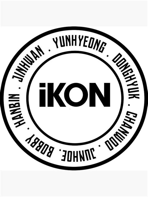 IKON OT Member Sticker By Dexta Ikon Ikon Kpop Ikon Wallpaper