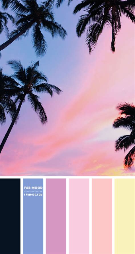 Soft Pastel Color Palette Color Tropic And Black Color Palette 43