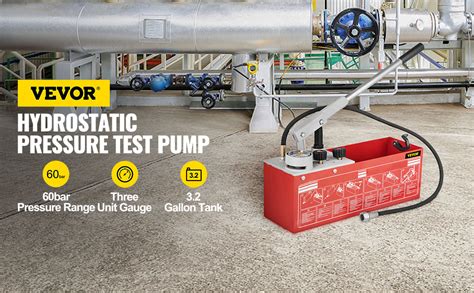 Vevor Hydrostatic Pressure Test Pump Test Up To 60 Bar860 Psi 32