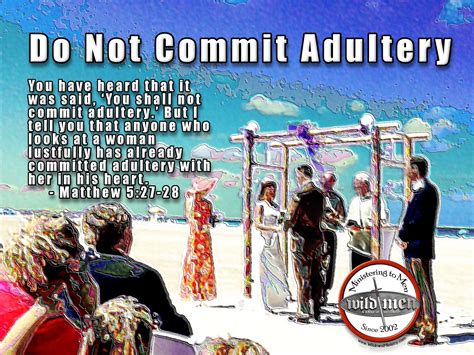 Command 55 Do Not Commit Adultery Commit Adultery Adultery Commitment