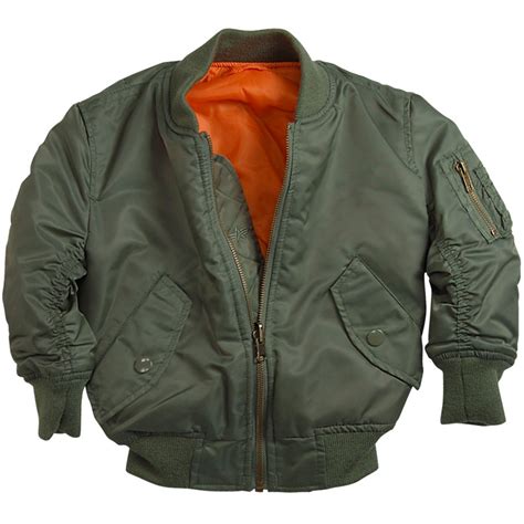Our ma1 classic series fight gear range begins with the classic focus mitts which then branches off ma1 combat is proud to support those in the fitness industry through further discounts to our already. Youth Alpha MA-1 Nylon Flight Jacket - Sage Green ...