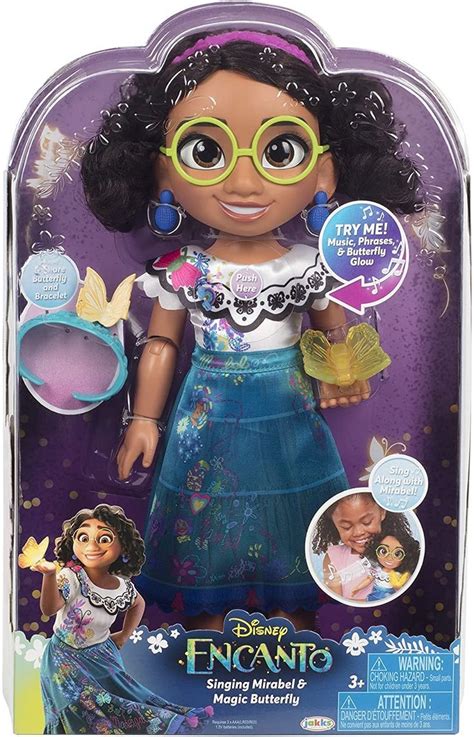 Disney Encanto Mirabel Doll With Singing Feature And Magical Light Up