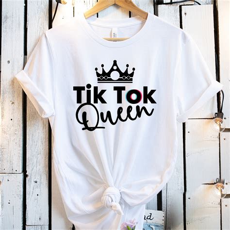 Tik Tok Queen Svg Tiktok Svg Queen Svg Tik Tok Logo Svg Etsy UK