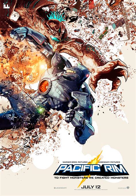 Pacific rim is a 2013 american science fiction monster film directed by guillermo del toro, starring charlie hunnam, idris elba, rinko kikuchi, charlie day, robert kazinsky, max martini, ron perlman, and mana ashida, and the first film in the pacific rim franchise. Trailer and Poster Pacific Rim : Teaser Trailer