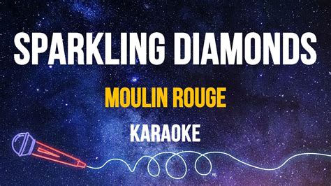 Moulin Rouge Sparkling Diamonds Karaoke Youtube