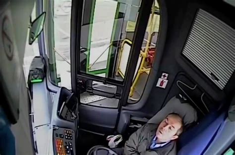 Passengers Injured When Bus Driver Falls Asleep Slams Into Pole Rtm Rightthisminute