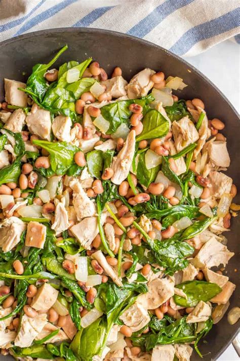 Maybe you would like to learn more about one of these? One-pot low-carb leftover chicken recipe with spinach ...