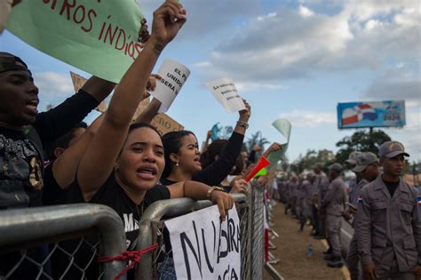 ‘democracy is in play what to know about protests in the dominican republic the new york times