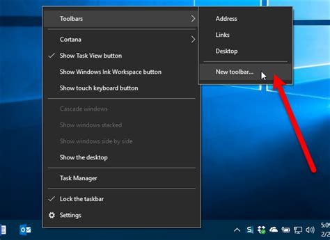 The specific design and layout of the taskbar varies between individual operating systems. How to Bring Back the Quick Launch Bar in Windows 7, 8, or 10