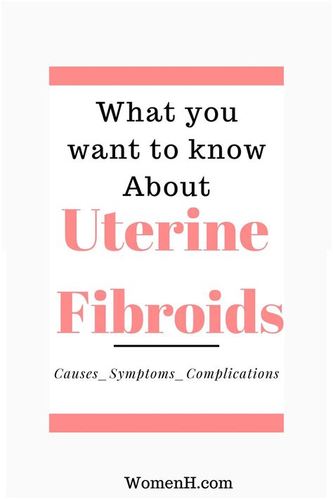 Everything You Want To Know About Fibroids Artofit